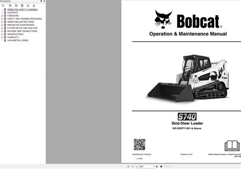 bobcat s740 specs pdf